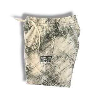 Converse Kids Cream and Gray Shorts